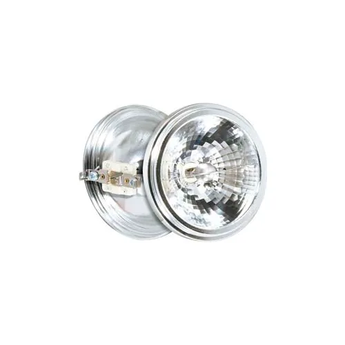 Satco S4694 100ar111/Sp8 100w Halogen Aluminum Reflector W/ G53 Base Bulb - Pkg Qty 6