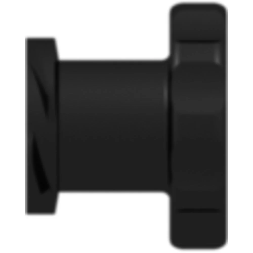 LinkTech Female Luer Thread Style Cap, Black Nylon — Box of 10000