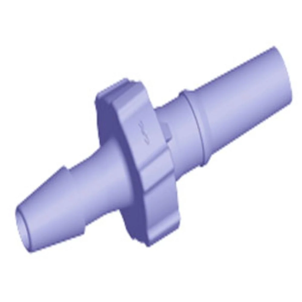 SLM4191 Luer Fitting Purple Tint Polycarbonate Male Slip Luer X 1/8 HB — Pack of 1000