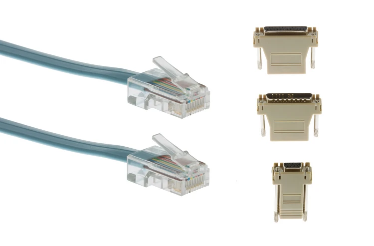Cisco Console/Auxiliary Port Cable Kit, 4 pc, ACS-2500ASYN=